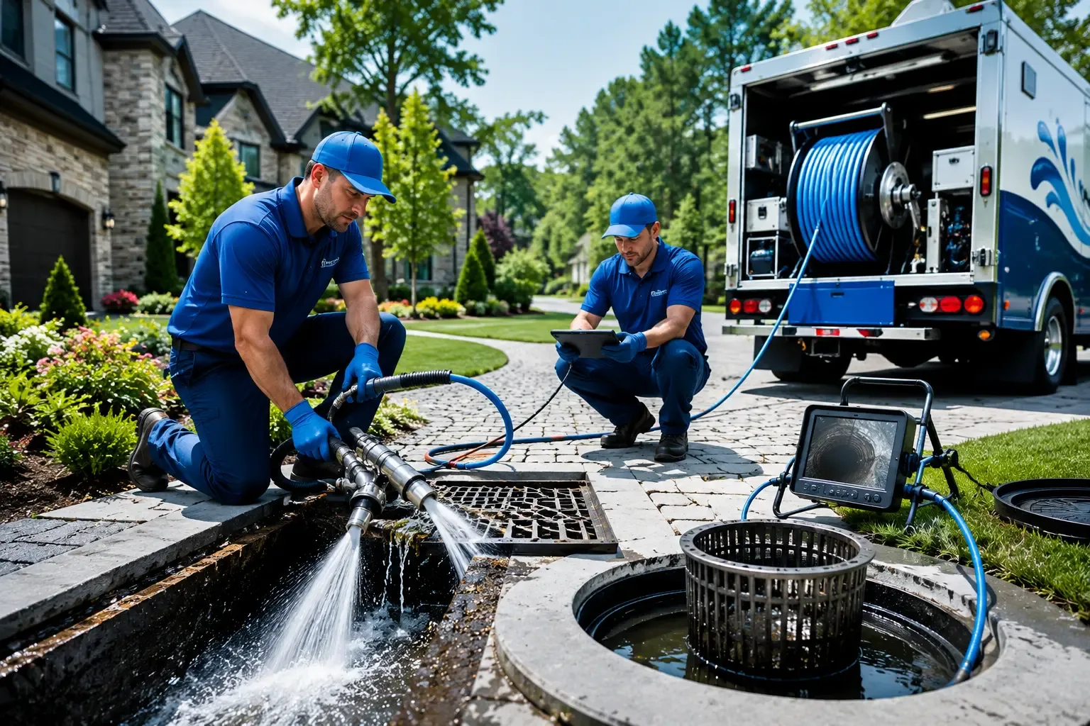 Local outdoor drain cleaning professionals in Weld, ME