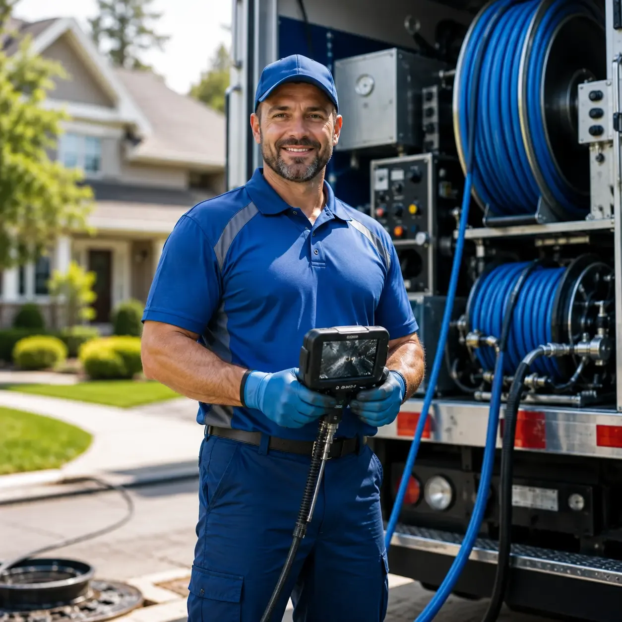 Local outdoor drain cleaning specialists in Weld, ME